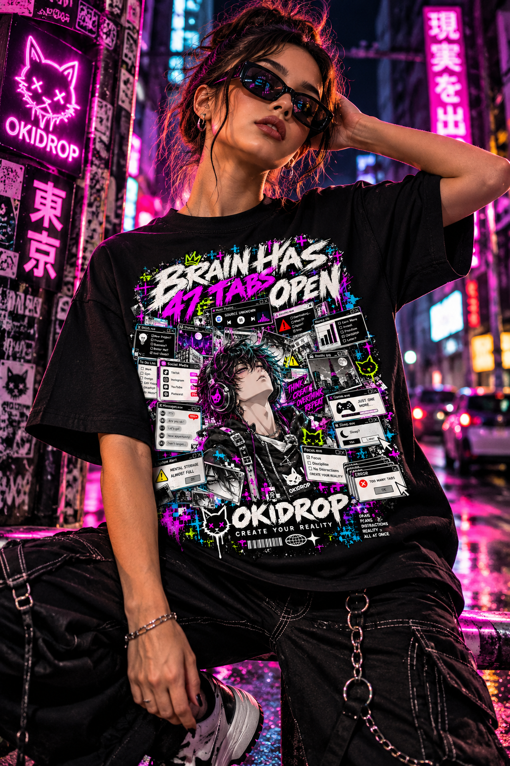 OKIDROP Brain Has 47 Tabs Open