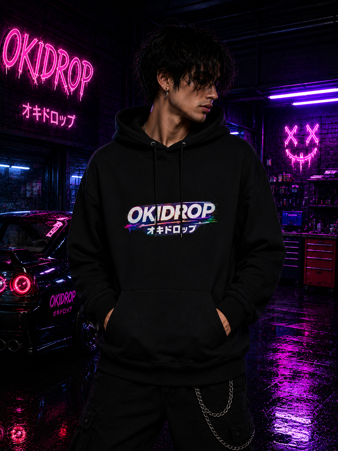 OKIDROP Touch Me & Die Hoodie