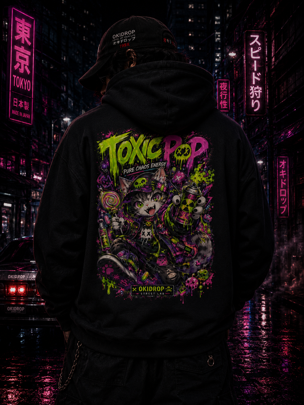 OkiDrop Toxic Pop Hoodie