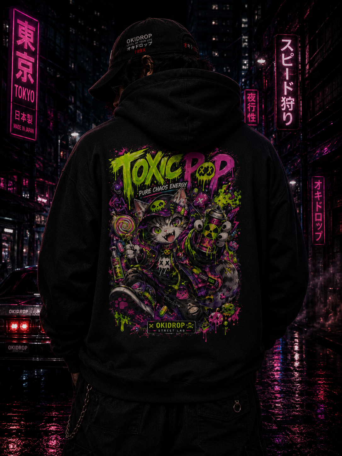 OkiDrop Toxic Pop Hoodie