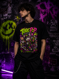 OkiDrop Toxic Pop Cat T-Shirt – Neon Streetwear Edition