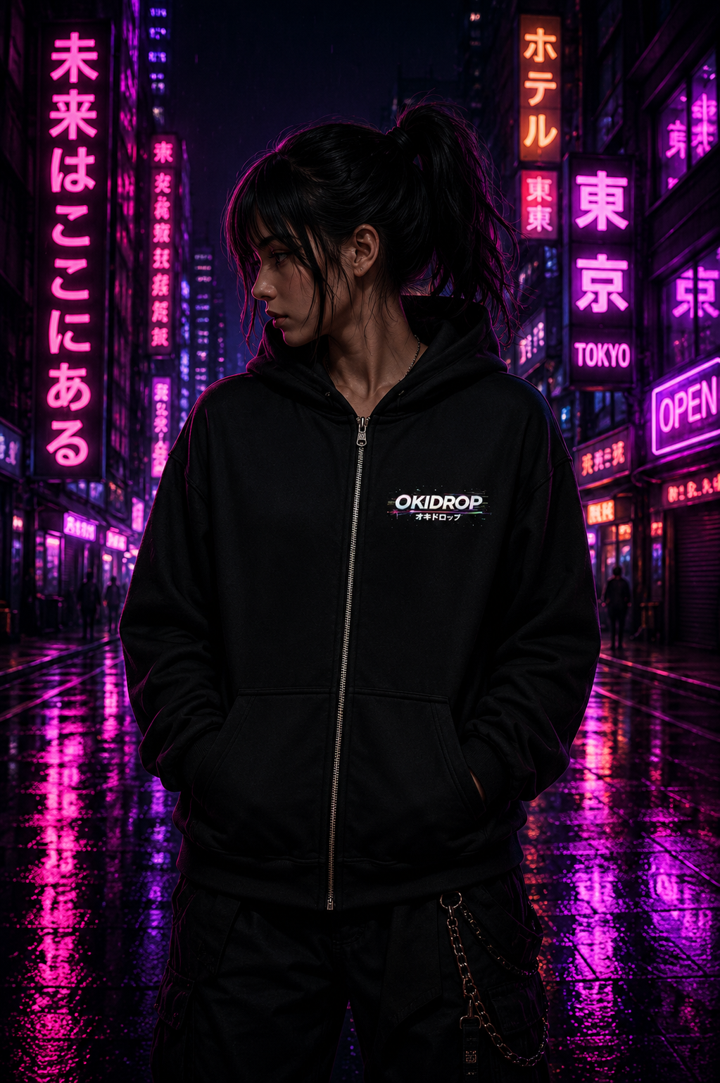🍀 Fortune Hunter Zip Hoodie – OKIDROP